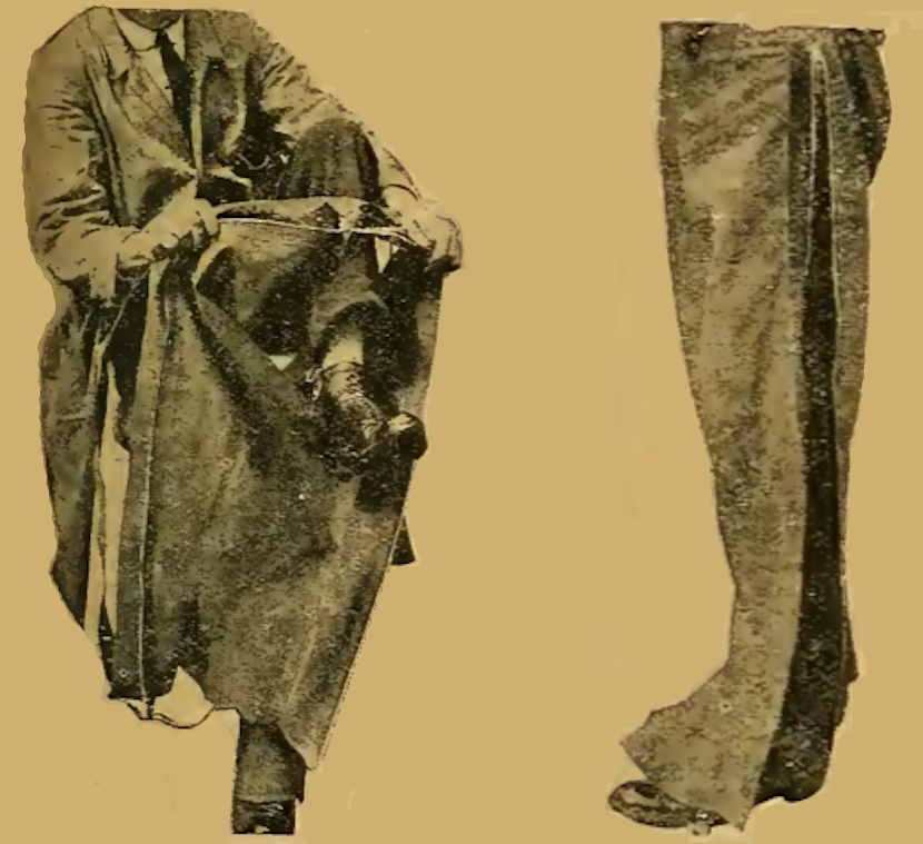 1920 ZIPPED OVERTROUSERS