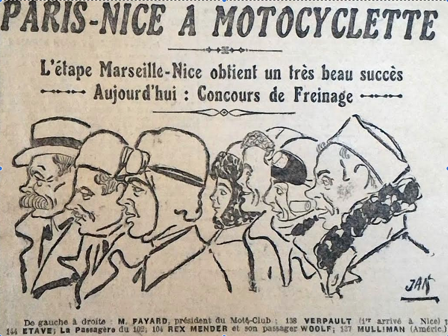 1920 PARIS-NICE AD