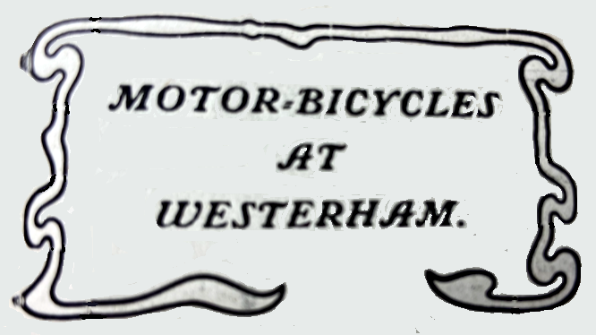 1902 WESTERHAM CLIMB HEAD