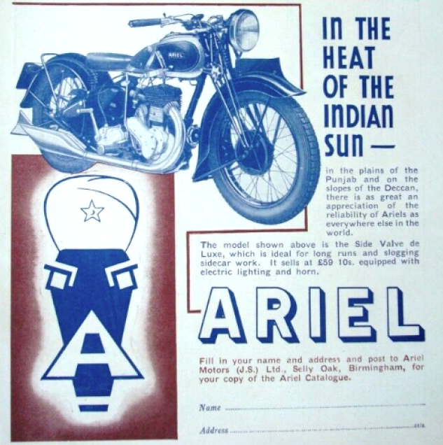 1935 ARIEL AD