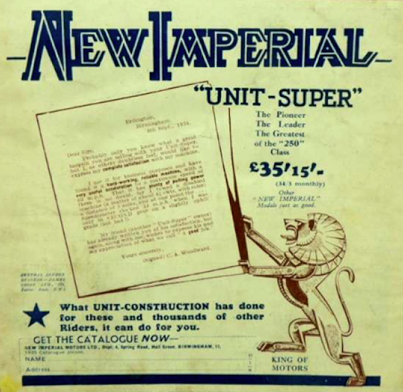 1935 NEW IMP AD