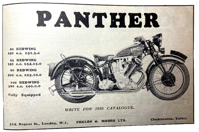 1935 PANTHER M100 AD