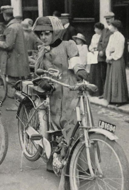 1910 MOTO REVE ADELINE VAN BUREN
