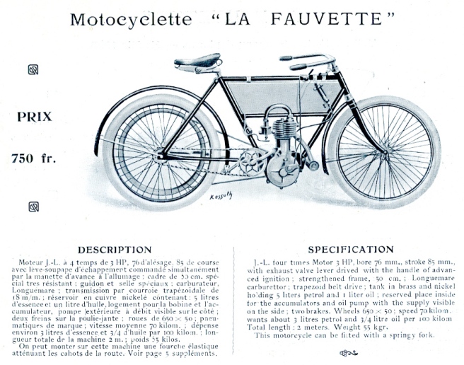 1905 LA FAUVETTE AD
