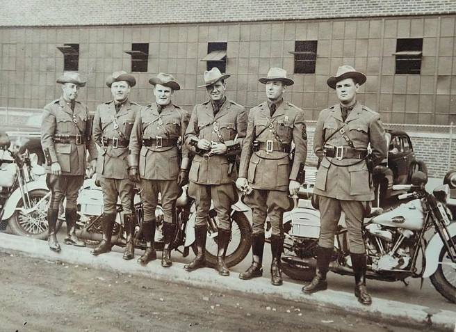 1930s NY STATE BIKE COPS